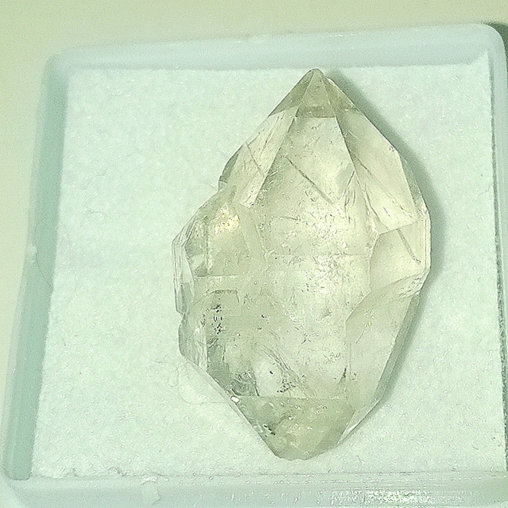 💎 🔸️ 🔶️ 🔹️ Natural Herkimer Diamond Speciman 12.66ct weight 1.5"